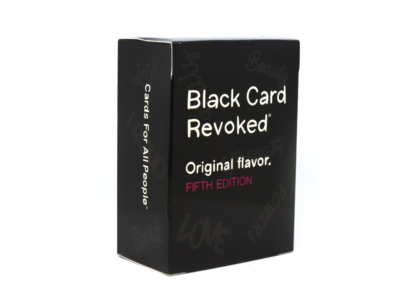 Black Card Revoked playing cards