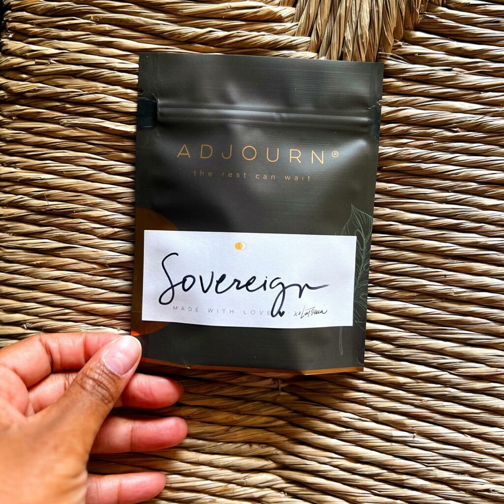 Sovereign loose leaf tea from Adjourn Tea House