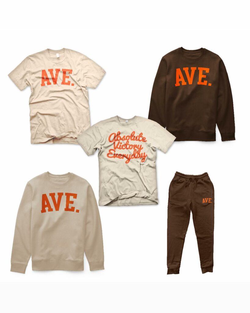 Orange and Brown collection from absolute victory everyday