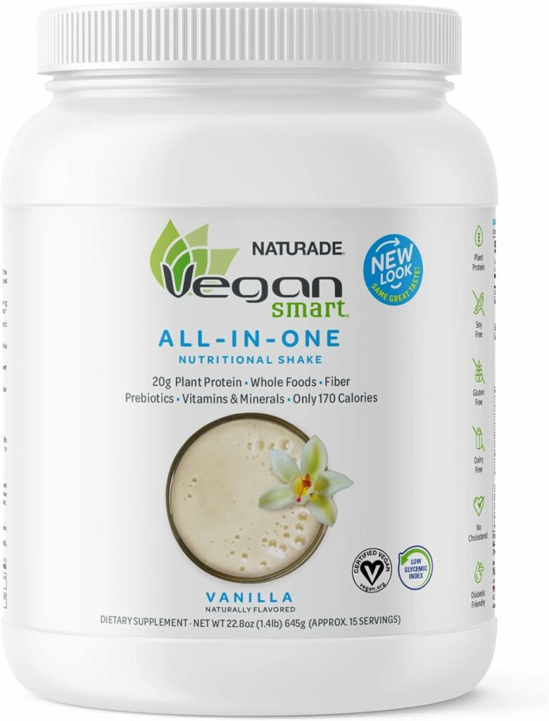 Naturade Vegan Protein powder vanilla flavored