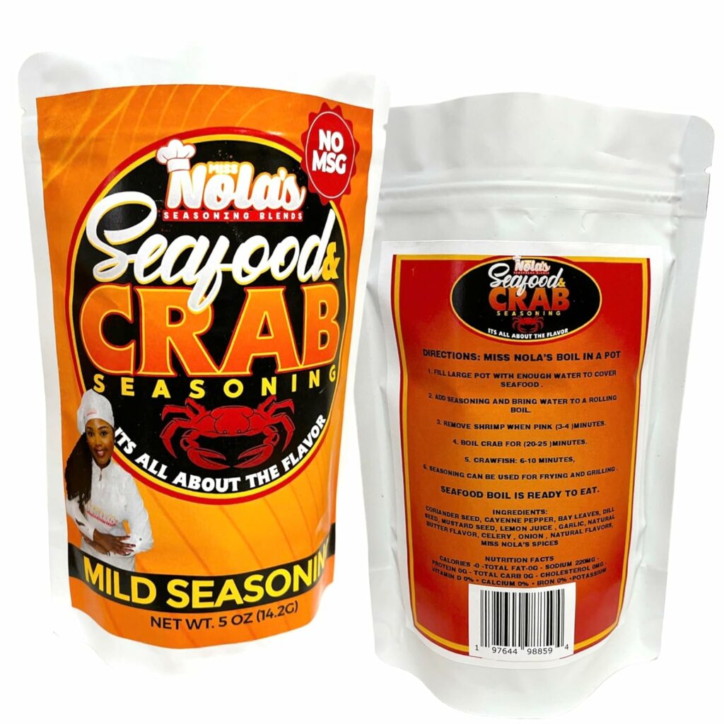 Miss Nola's Seafood Boil Seasoning