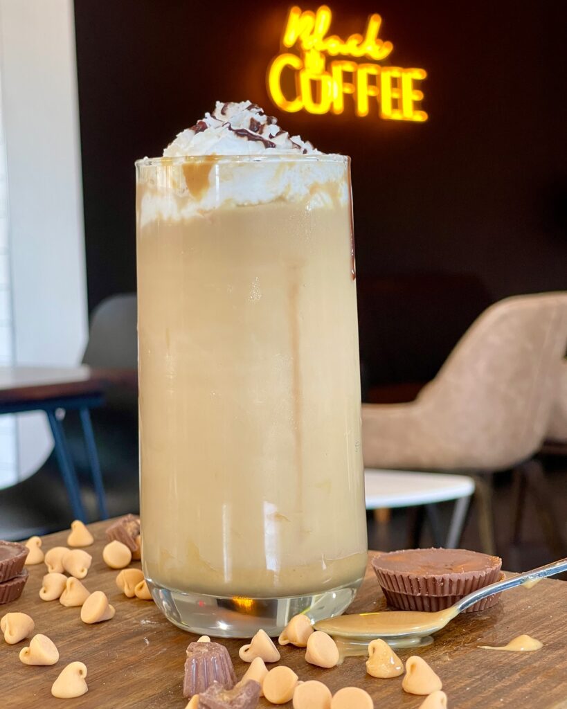 Butter Cup Latte from Black Coffee Fort Worth